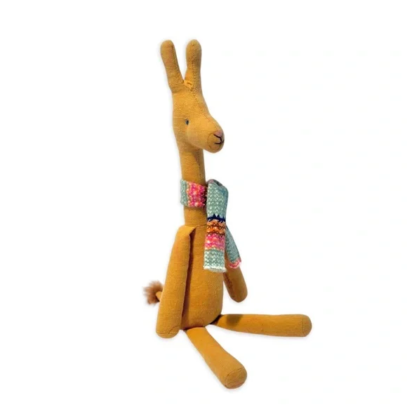 Maileg Safari Friends Giraffe Plush with Scarf Retired Rare Danish Design - Picture 5 of 5